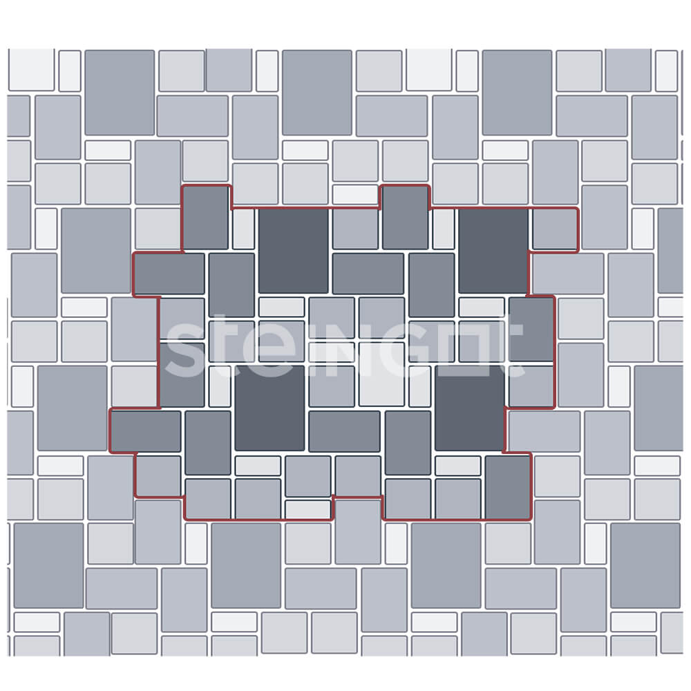 Тротуарная плитка Бавария "Caramello" 60мм, STEINGOT