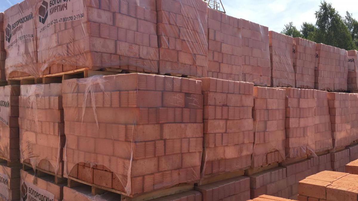 Кирпич полуторный полнотелый М-150 БОГОРОДСК